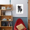 thumbnail image 3 of Graduation French Bulldog, Animals Unframed Art Print Wall Art by Fab Funky Sold by Art.Com, 3 of 4