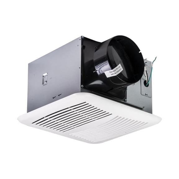ACiQ Select Series 120 CFM 0.3 Sones Bathroom Exhaust Fan | Ceiling or Wall Mount, Household Ventilation Fan