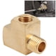 thumbnail image 3 of Tee De Latón Para Tubería De Calle, T Conveniente Te De Latón Macizo Para Tubería De Calle Rosca Macho NPT Tres Aberturas Universal Para Tuberías De Hierro Para Tuberías De, 3 of 7