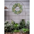 thumbnail image 6 of 20inch Artificial Eucalyptus Wreath Green Leaves Wreath White Berry Big Berries Wreath for Front Door All Seasons Wreath Year Round Decor Home Decor, 6 of 6