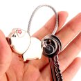 thumbnail image 4 of VONKY 2 Pieces Keychain Pendant Fashion Keyring Decoration Craft Couple, 4 of 6