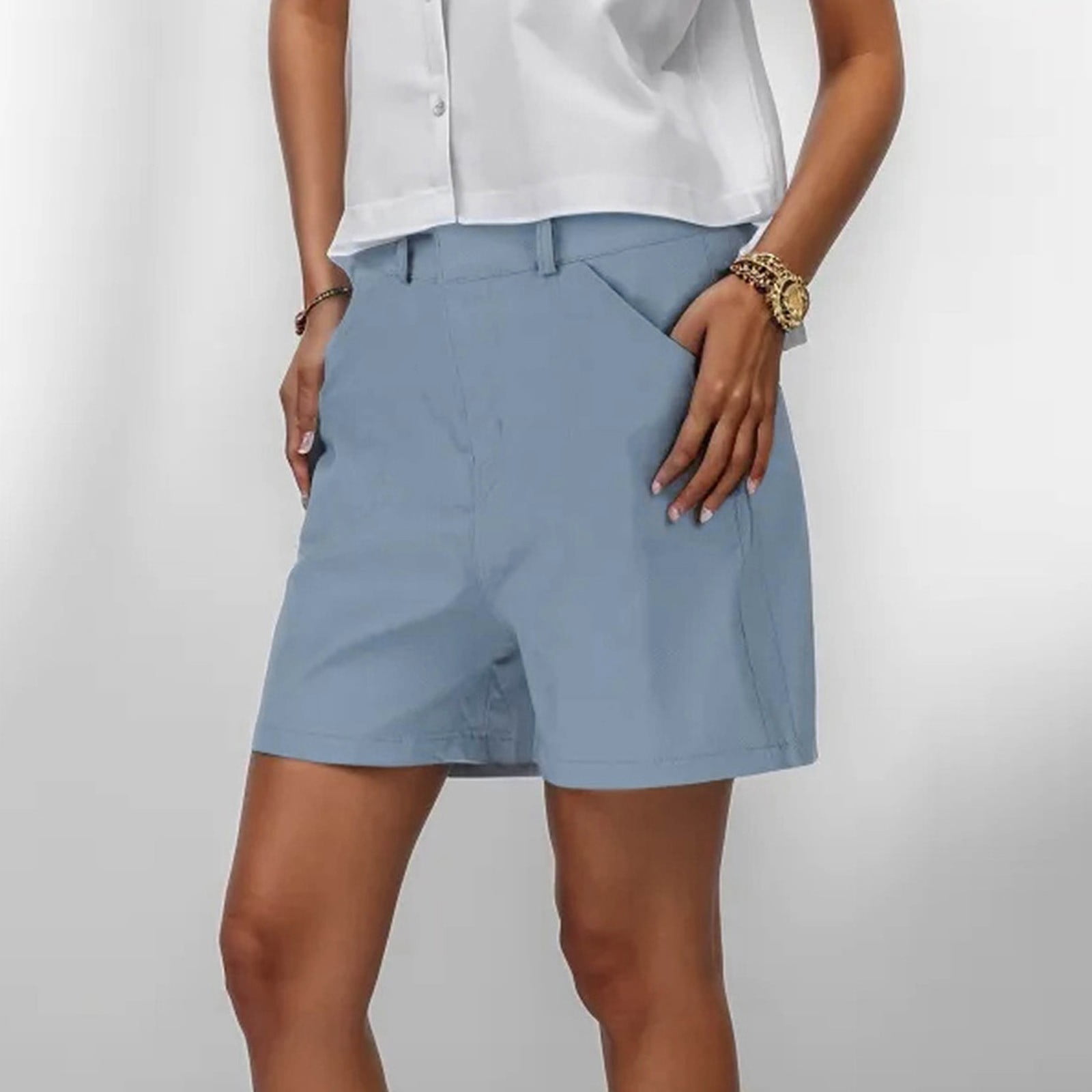 Womens Sweat Shorts Summer Athletic Shorts Comfy Shorts Pocketed