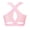 Pink-A, variant on Girls Sports Ballet Dance Active Crop Tops Spaghetti Shoulder Straps CrissCross Back Tank Tops Pink-A 16