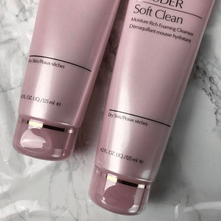 Estée Lauder Soft Clean Moisture Rich Foaming Cleanser for Dry skin 4.2 FL OZ