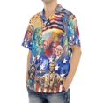 thumbnail image 5 of 250th Anniversary USA Shirt 4th of July T-Shirt American Flag 1776-2026 Short Sleeve, 5 of 7