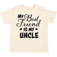 thumbnail image 3 of Inktastic My Best Friend is My Uncle with Hearts Boys or Girls Toddler T-Shirt, 3 of 5