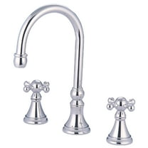 Kingston Brass KS2341KX Roman Two-Handle Roman Tub Faucet, Polished Chrome