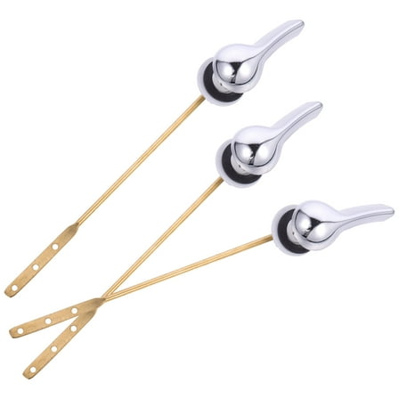 UPOUART 3-Pack Toilet Flush Handle Replacement for Home Bathroom Plumbing Accessories