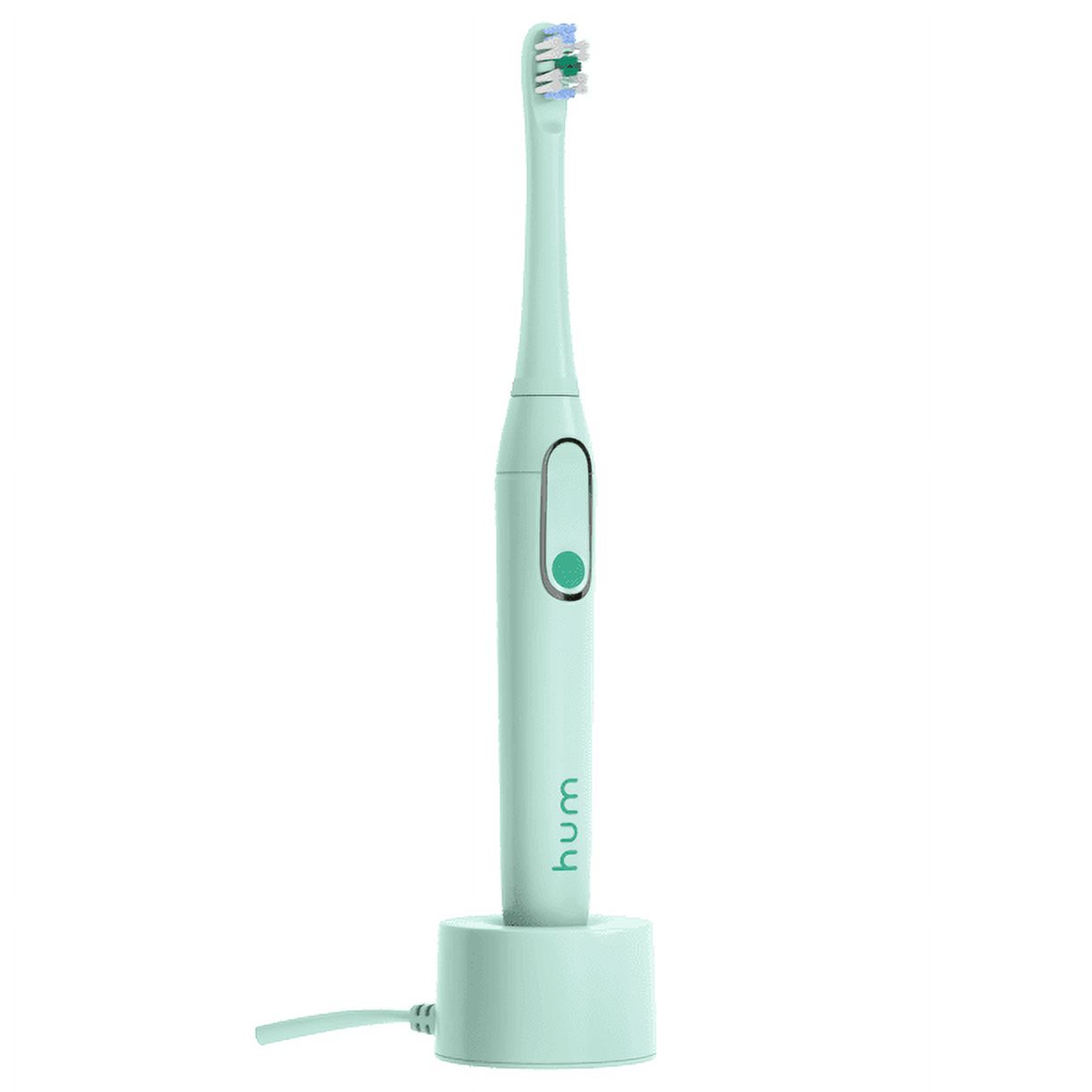 hum by Colgate Smart Electric Toothbrush, Rechargeable Sonic Toothbrush with Travel Case, Teal - image 3 of 11
