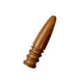 thumbnail image 4 of Pulidor de bordes de cuero y madera, palo de cuero artesanal, pulidor artesanal de cuero para borde de cuero, herramientas de pulido de bordes de trabajo, suministros 12cm Hugo pulidor de pulido, 4 of 10