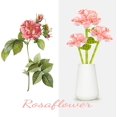thumbnail image 3 of Building Flowers Creative Idea, Iconic Rosaflower Plants Bouquet, Stacking Blocks Gifts For Adults New 202280 Pieces, 3 of 4