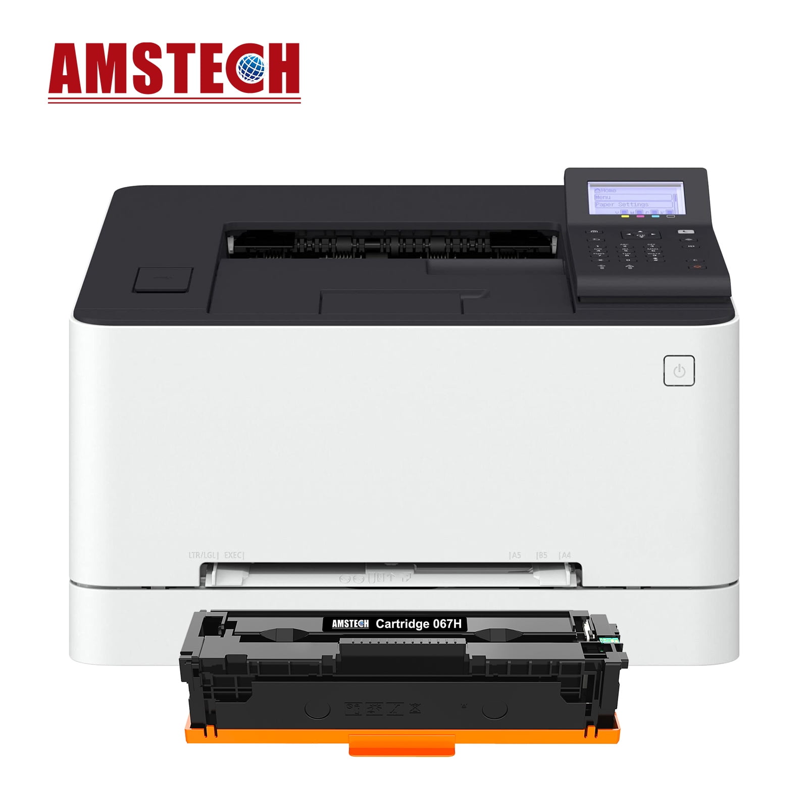 IAMSTECH Compatible for Canon 067H 067 CRG-067H Toner Cartidge Canon ImageCLASS MF656Cdw LBP632Cdw MF653Cdw LBP633Cdw MF654Cdw MF650 LBP630 High Yield Printer Ink 4-Pack (Black Cyan Yellow Magenta)