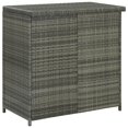 thumbnail image 3 of vidaXL 3 Piece Bar Set Poly Rattan Grey, 3 of 5