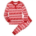 thumbnail image 3 of Ensemble de Vêtements de Nuit de Pyjamas de Noël Assortis à la Famille, 3 of 6