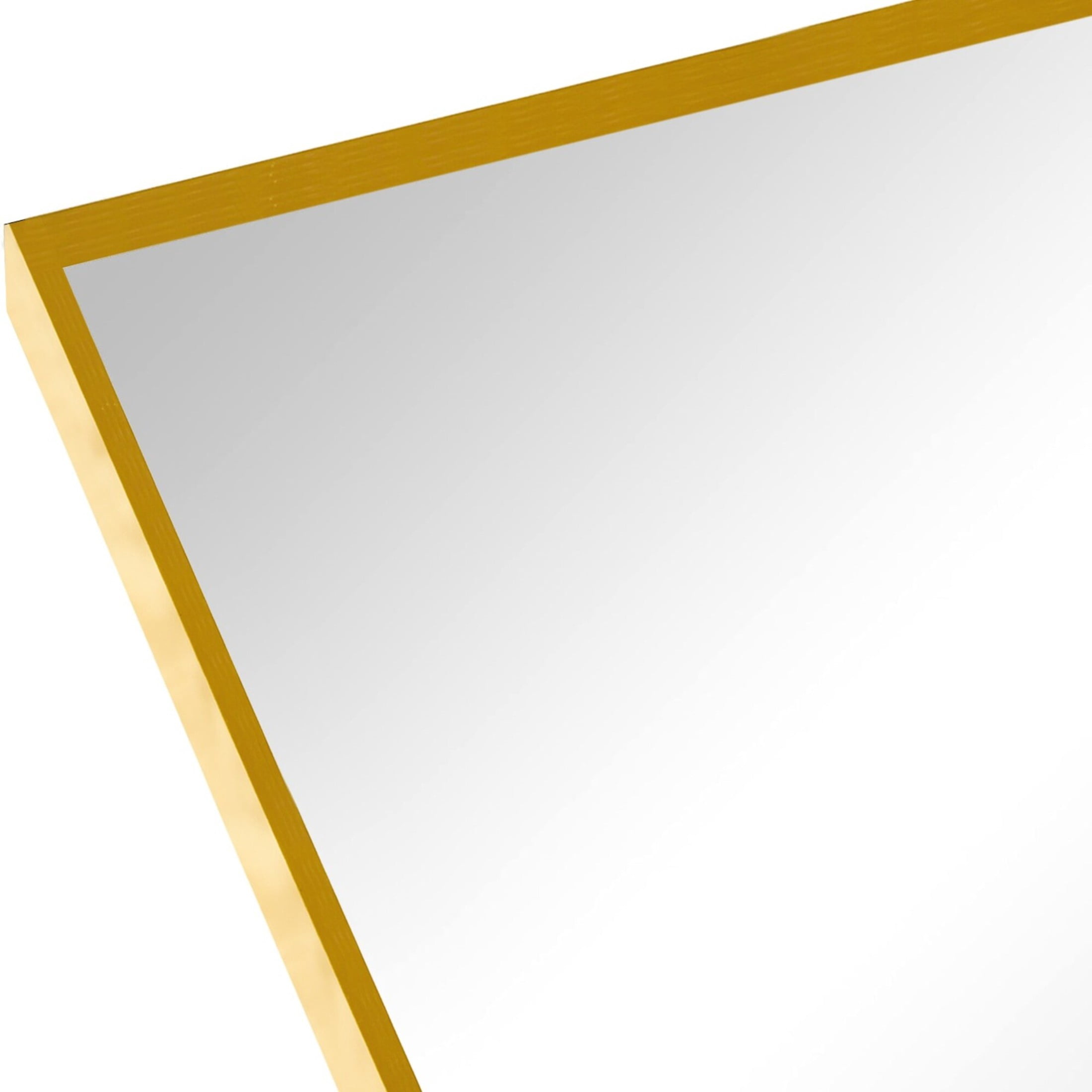 Noble House 20"x30" Arched Metal Wall Mirror, Vanity Mirror for Bathroom, Bedroom & Living Room, Gold