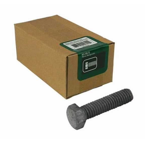 Everbilt 1/2 in.-13 x 3-1/2 in. Galvanized Hex Bolt (15-Pack)