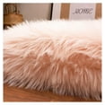 thumbnail image 7 of Omsix Ultra Soft & Fluffy Faux Sheepskin Rug, Light 2 x 6 Feet Sheepskin Carpet for Bedroom Living Room, 7 of 7