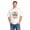 White-166, variant on Women's Cotton T-Shirt, Witch Bat Text Gothic Graphic Crew Neck Short Sleeve Tee for Halloween Party