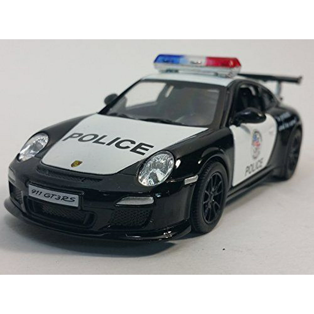 5" Kinsmart Porsche 911 GT3 RS Police Car Diecast Model Toy 1:36 cop