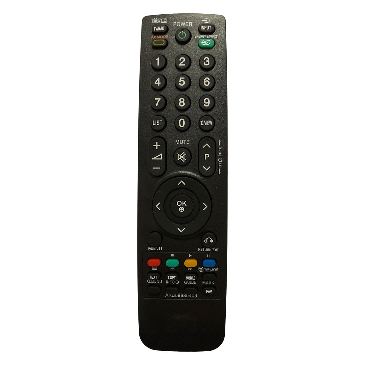 DEHA TV Remote Control for LG 19LH2000-ZA Television