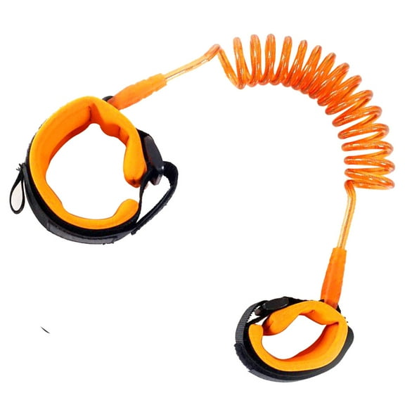 LEORX Kids Safety Harness Walking Rope for Preschool Orange 1Set with Durable Material