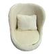 thumbnail image 3 of Accesorios de fotografía para recién nacidos, sofá de tela suave para bebé, silla, cojín de fondo para posar Beige Con almohada, 3 of 9