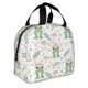 thumbnail image 2 of Easygdp Frog and Mushrooms Bolsa Térmica Premium - Tela Oxford Impermeable, Gran Capacidad, Bolsillo Frontal, Unisex para Trabajo, Escuela, Actividades al Aire Libre y Picnics, 2 of 8