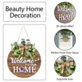 thumbnail image 2 of Letrero de bienvenida para puerta de entrada, decoración RoseCraft, intercambiable, 2 of 7