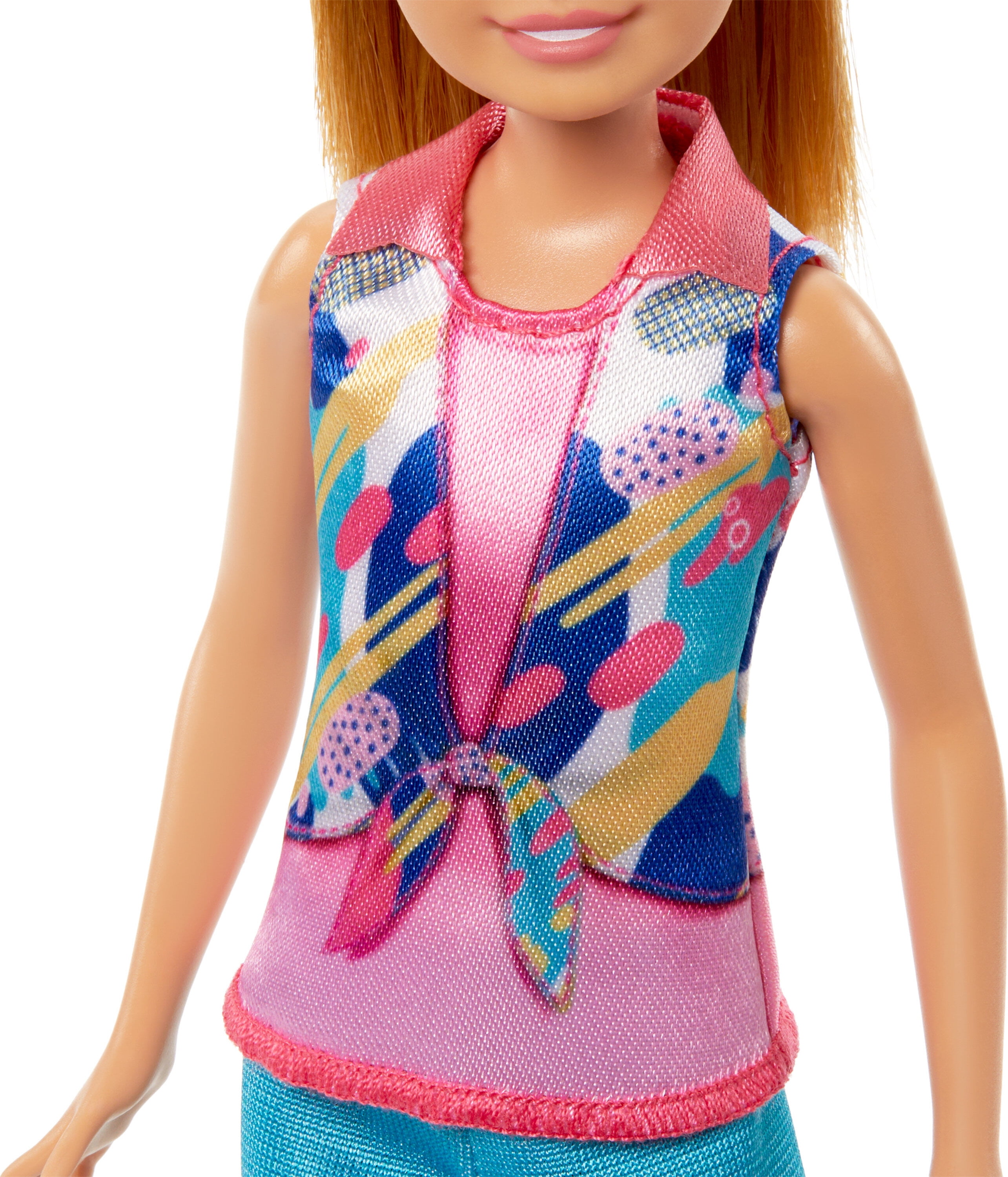 Barbie & Stacie Sister Doll Set with 2 Pet Dogs & Accessories