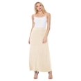 thumbnail image 3 of MOA COLLECTION Women's Ultra Comfort Stretch Maxi Skirt Relaxed Fit for Everyday Elegance, 3 of 4