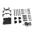 thumbnail image 1 of arctrm Kit de Pièces de Voiture RC 1/12 Support de Servo Alliage d'Aluminium Pièce de Réparation Remplacement Tige de Fixation Noir, 1 of 10
