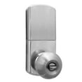 thumbnail image 2 of MiLocks Keypad Knob Satin Nickel, 2 of 7