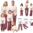 thumbnail image 3 of Pijamas familiares a juego de Navidad 2022, conjunto de pijamas de moda con dibujos de ciervos navideños para adultos y niños, pijamas de mono para bebé, pijamas familiares, 3 of 4