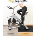 thumbnail image 4 of Foldable Rubber Treadmill Mat - Exercise Bike Mat with Waterproof Non-Slip Shock Absorption, Exercise Equipment Mat to Protect Floor for Home Gym Workout, 4 of 6