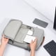 thumbnail image 4 of Bolsa para laptop ligera para varias marcas y tamaños, bolsa impermeable de hombro único, gris, 4 of 6