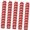 Pearlescent red, variant on YongCo 50pcs Packaging Box with Ribbon for Chocolates and Candies Stylish Candy Boxes for Parties Elegant Wedding Supplies