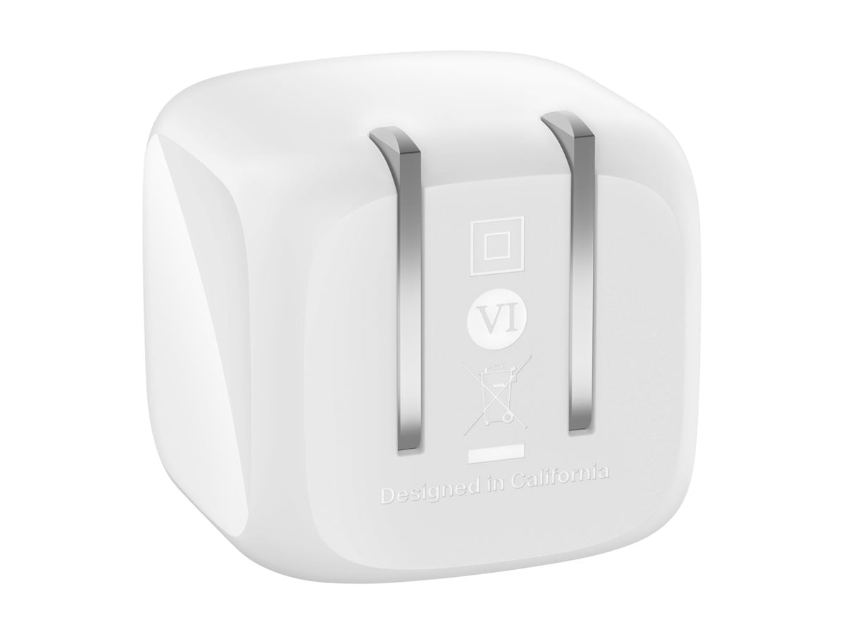 Chargeur mural cube USB-C® Belkin BoostCharge avec PPS 30 W - Blanc