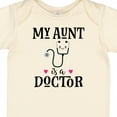 thumbnail image 4 of Inktastic My Aunt is a Doctor Girls Baby Bodysuit, 4 of 5