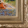 thumbnail image 3 of La Pastiche Vincent Van Gogh 'Cafe Terrace At Night' Hand Painted Framed Canvas Art, 3 of 5