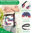 thumbnail image 4 of Yayeee Waist Apron with Pockets for Cooking Waterproof Half Server Aprons, Blue Butterflies, 4 of 7