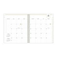 thumbnail image 4 of 2022-2023 Blue Sky Day Designer Rugby Stripe Black 8" x 10" Academic Daily & Monthly Planner White, 4 of 12