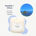 thumbnail image 2 of Vela Calyan Wax Co. Seaside + con aroma a cítricos, 440 ml, 3 mecha, 2 of 9