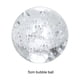 thumbnail image 4 of Matsuzay Paisajismo cristal transparente grieta bola vidrio DIY artesanía decoración bonsái sala de estar accesorios para el hogar accesorios Decoración del hogar Bolas de burbujas de 5 cm, 4 of 6