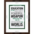 thumbnail image 3 of Education Nelson Mandela Quote, Framed Art Print Wall Art Sold by Art.Com, 3 of 6