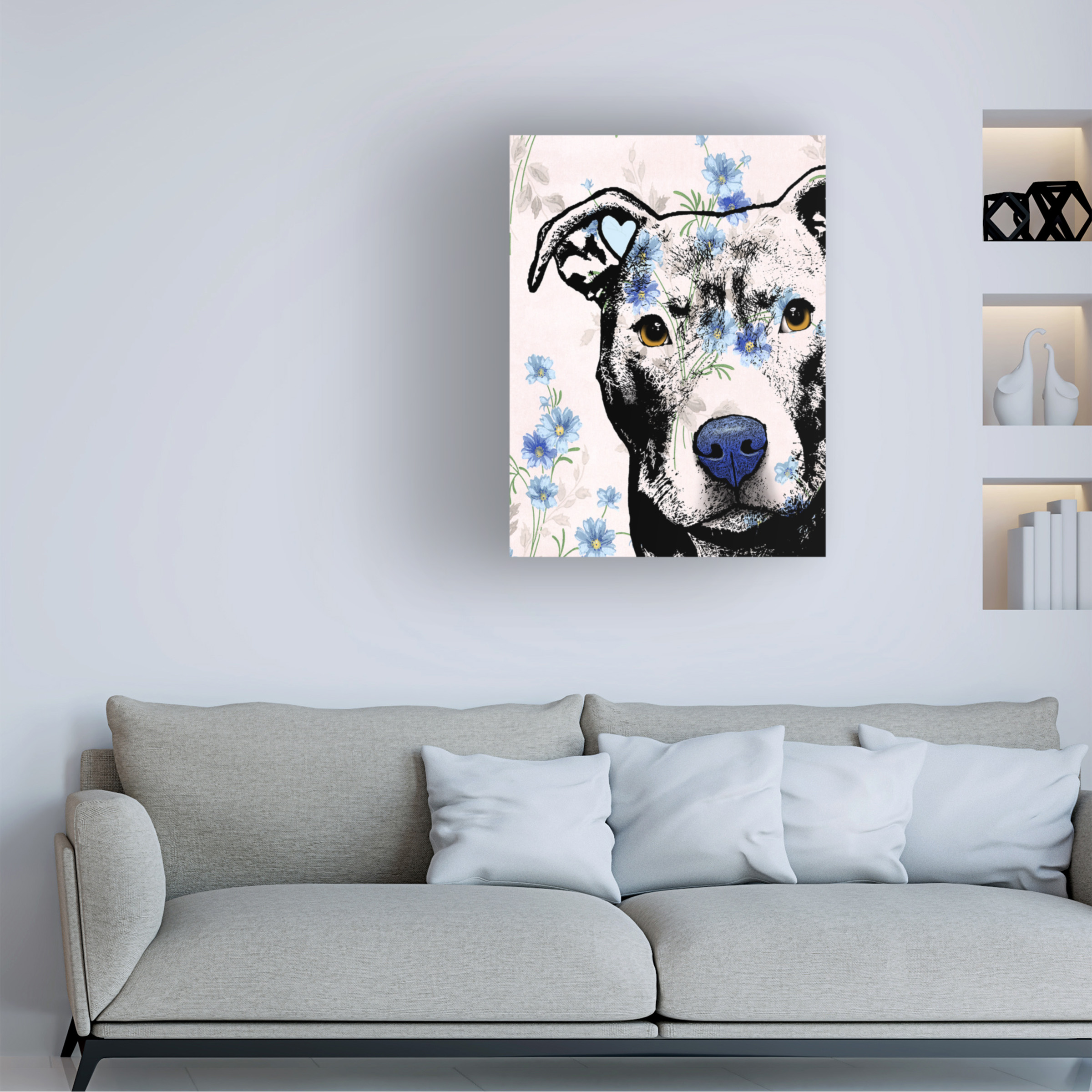 Canvas Wall Art - Dean Russo 'Pitster' Wall Art for Living Room, Bedroom, or Office DÃ©cor by Trademark Fine Art - 24 x 32 Inches