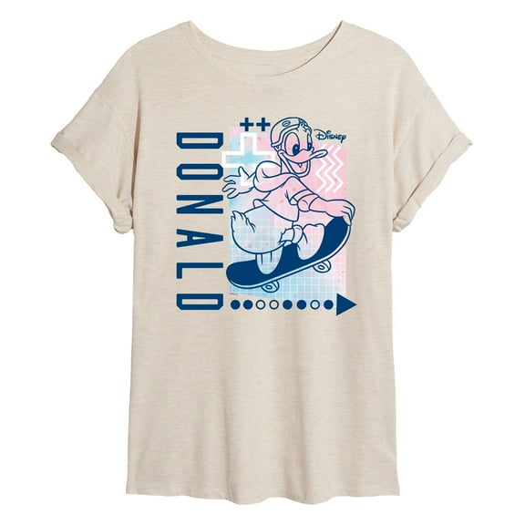 Disney - Donald Sk8r - Women's Oversized T-Shirt