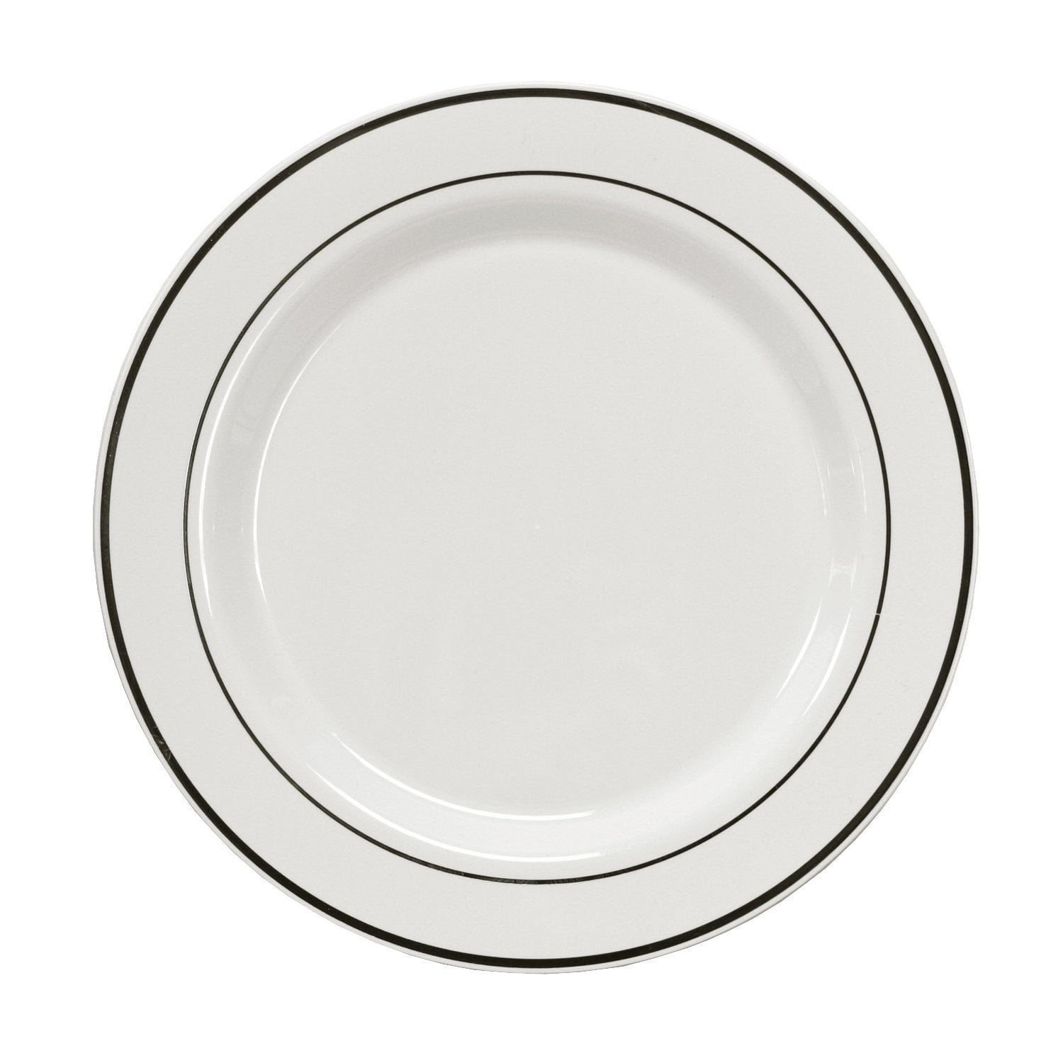 Party Essentials 12-Count Hard Plastic 9" Divine Dinnerware Disposable ...