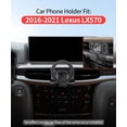 thumbnail image 2 of MaserWeller Car Phone Holder for Lexus LX570 2016-2021 Accessories, 360° Rotation Phone Mount Compatible with MagSafe, Cell Phone Holder Does Not Affect Air Vent, 2 of 7