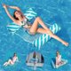 thumbnail image 1 of Hamaca flotante, hamaca inflable 4 en 1, hamaca de agua inflable para piscina, flotador flotante plegable, 11 kaili Sencillez, 1 of 2