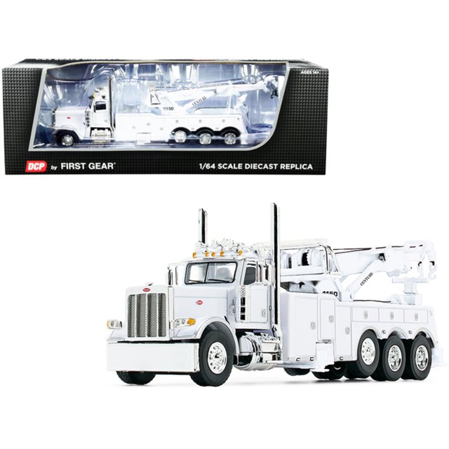 Peterbilt 389 con Century 1150 Rotator Wrecker Tow Truck blanco 1/64 modelo fundido por DCP / First Gear First Gear 60-1040